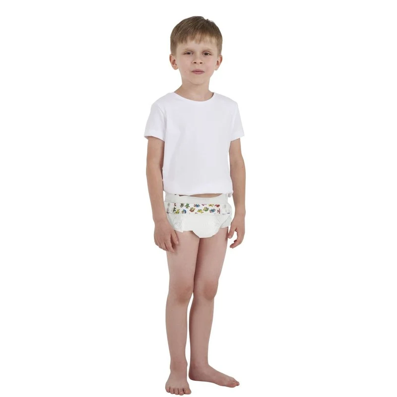 Kiwisto Kids Kinderwindeln, Premium Protection, 3-8 Jahre, 22+ kg, 55 - 66 cm Hüftumfang