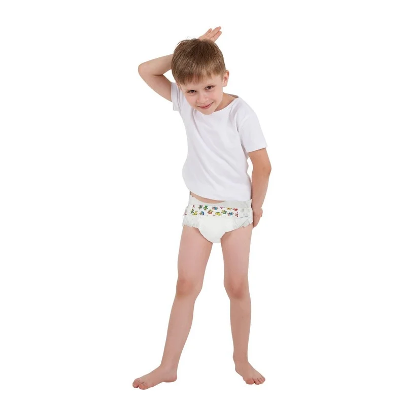 Kiwisto Kids Kinderwindeln, Premium Protection, 3-8 Jahre, 22+ kg, 55 - 66 cm Hüftumfang