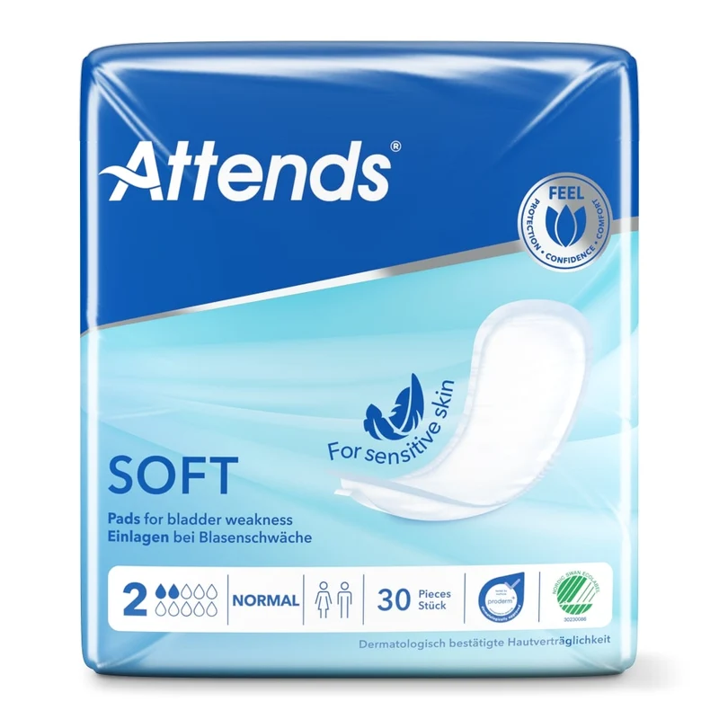 Attends Soft 2 Normal Einlagen 30er Pack