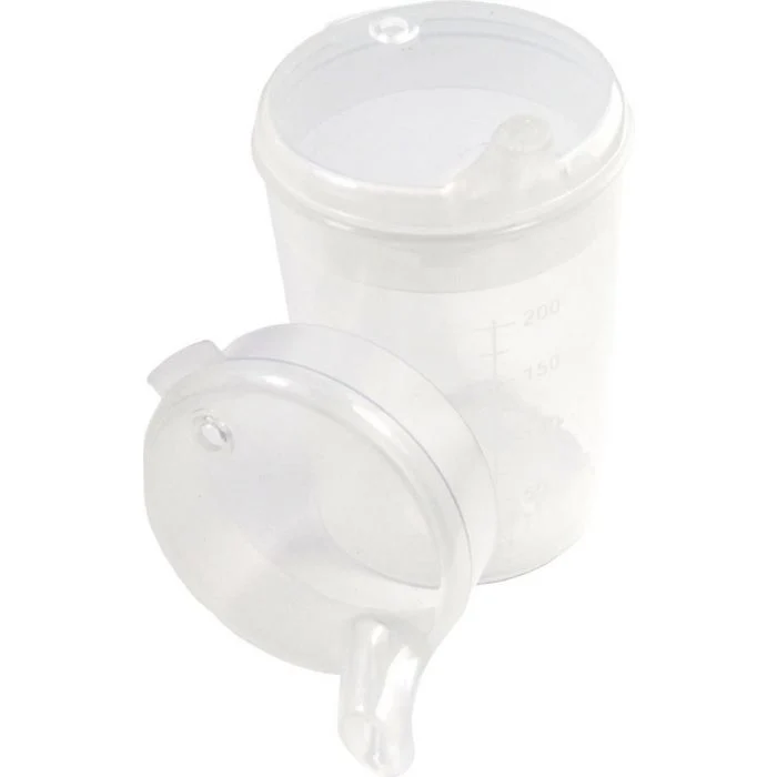 Medi-Inn Schnabelbecher Set 1 Unterteil + 2 Deckel 250 ml