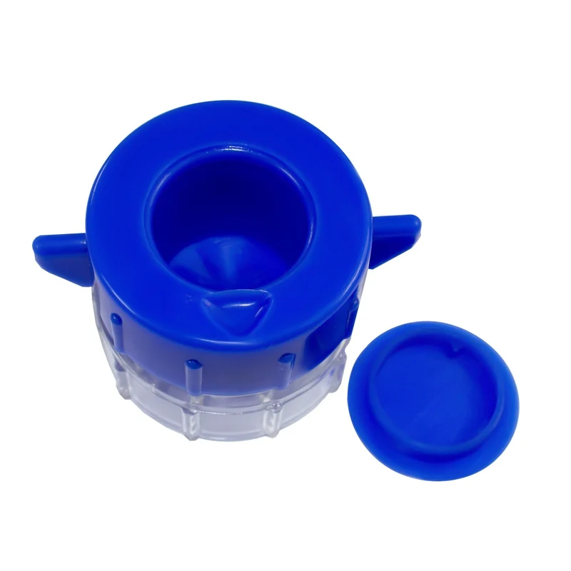 Medi-Inn Tablettencrusher, Tablettenmörser, blau