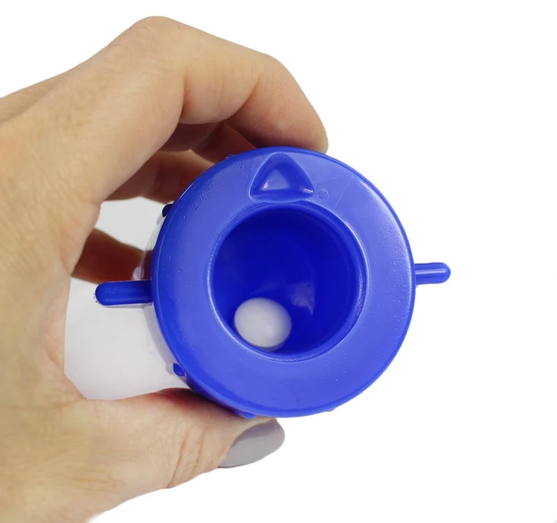 Medi-Inn Tablettencrusher, Tablettenmörser, blau