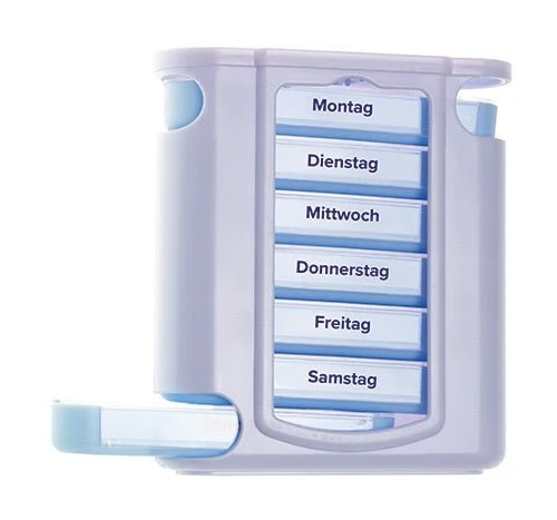 Lifemed Wochendispenser Pillenbox 7-Tage 12,8 cm x 11,2 cm x 4,2 cm