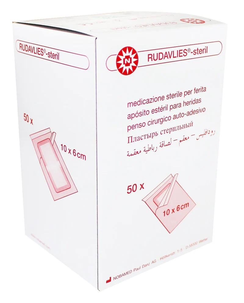 Noba Rudavlies-steril Verbandpflaster 50 Stück