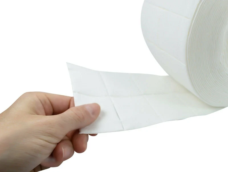 Noba Entnahmespender für Zellstofftupfer + 500 Stück Nobazelltupf steril 4 x 5 cm