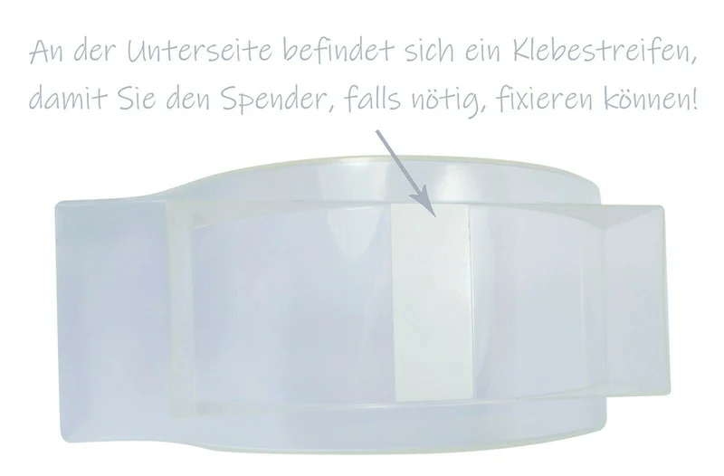 Noba Entnahmespender für Zellstofftupfer + 500 Stück Nobazelltupf steril 4 x 5 cm
