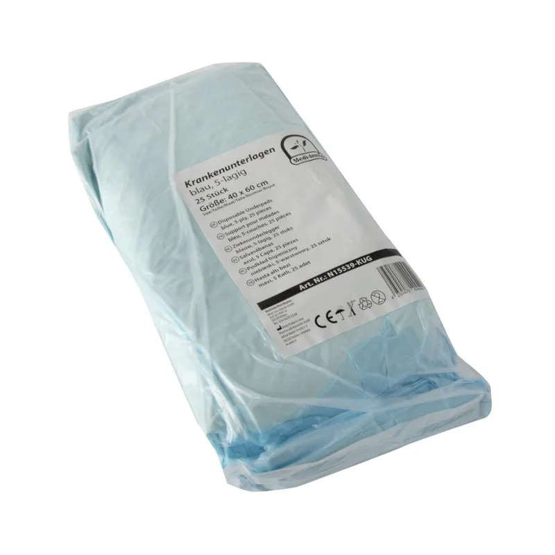 Medi-Inn Krankenunterlagen 40 x 60 cm 5-lagig 25er Pack