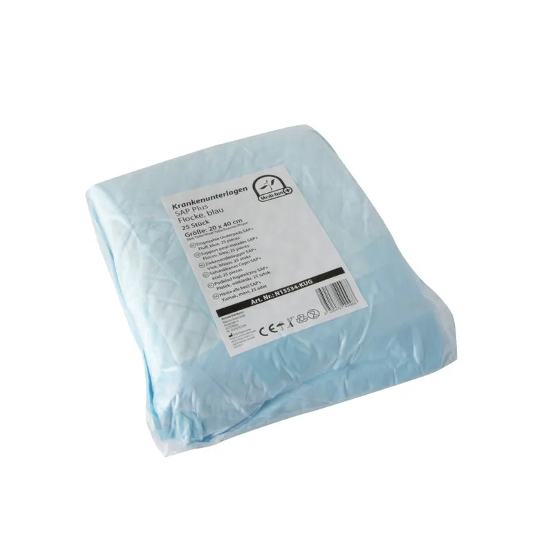 Medi-Inn Krankenunterlagen SAP Plus Premium 20 x 40 cm, 25er Pack