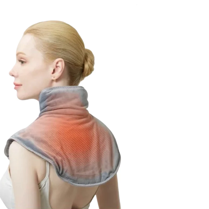 Ergonomischer Elektrischer Heizungsmassager für Nacken und Schultern mit Einstellbarem Vibrationsmassage