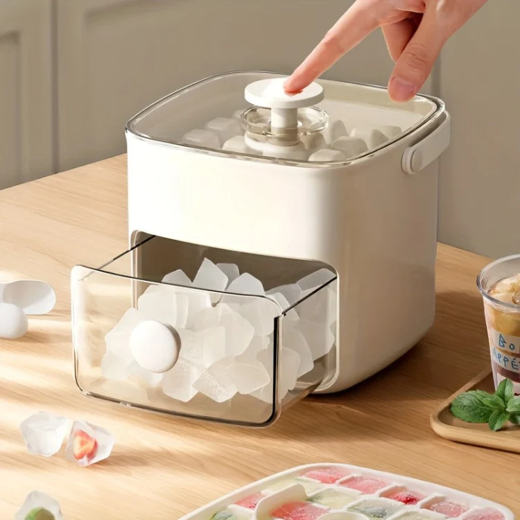 FrostMate | Kompakter Tisch-Eisbereiter mit schneller Kühltechnologie