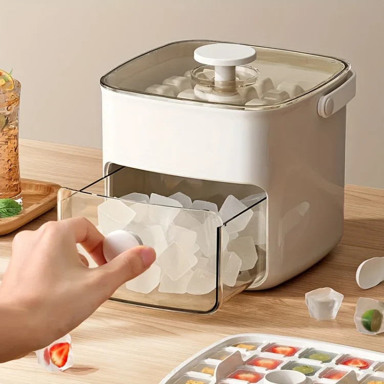 FrostMate | Kompakter Tisch-Eisbereiter mit schneller Kühltechnologie