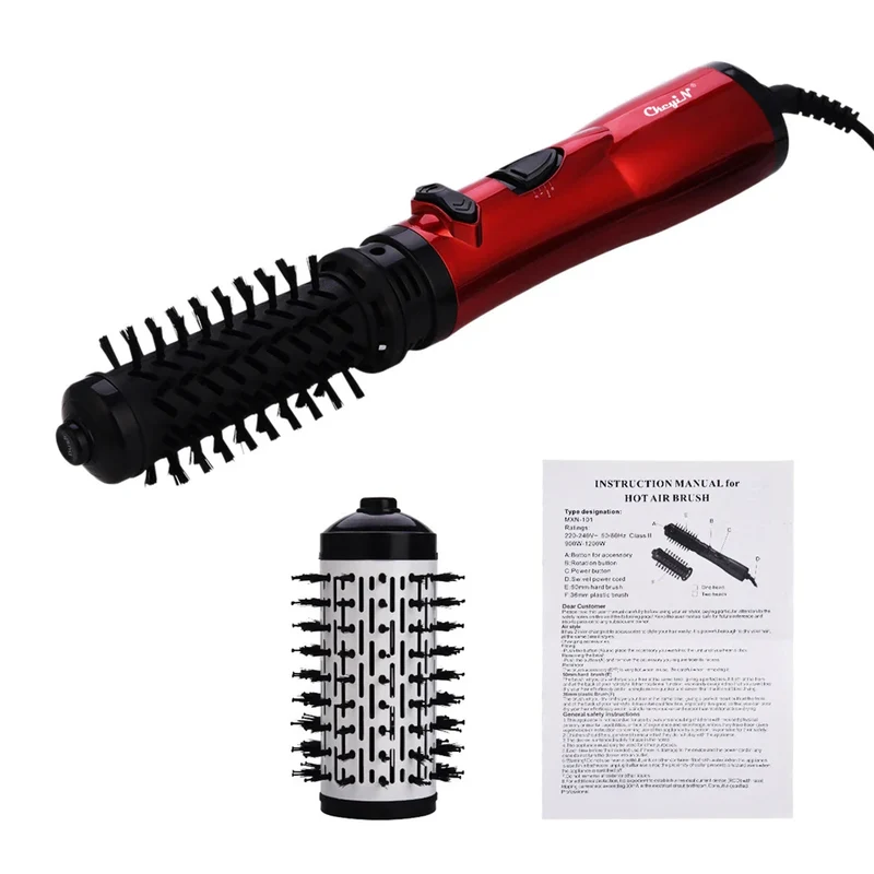 AirGlam - Auto-Rotierende Ionen-Rundbürste & Haarstyler