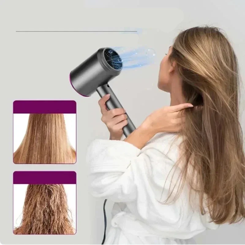 TurboDry - Professionelle Hochgeschwindigkeits-Leise-Haartrockner-Bürste