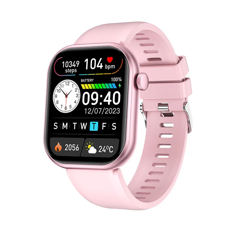 AquaFit Pro | Wasserdichte Fitness-Smartwatch mit Herzfrequenzüberwachung und Schlafmonitoring