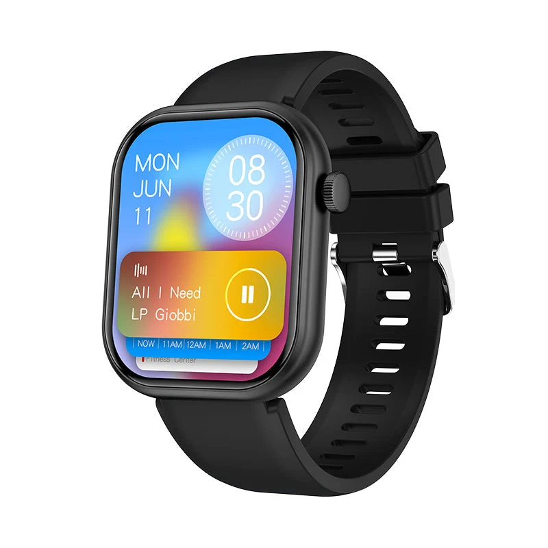 AquaFit Pro | Wasserdichte Fitness-Smartwatch mit Herzfrequenzüberwachung und Schlafmonitoring