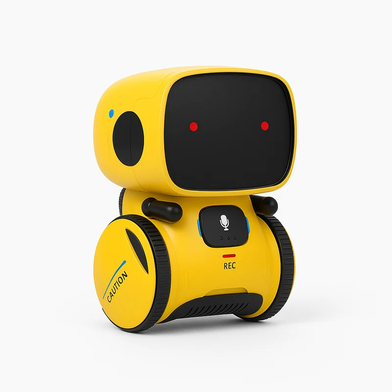 Interaktiver sprechender Roboter für Kinder | Intelligentes Lernspielzeug mit Stimme, Liedern und Spielen