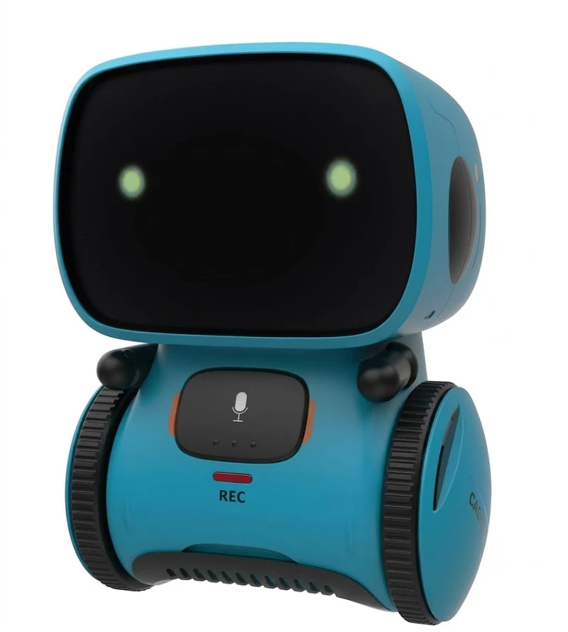 Interaktiver sprechender Roboter für Kinder | Intelligentes Lernspielzeug mit Stimme, Liedern und Spielen