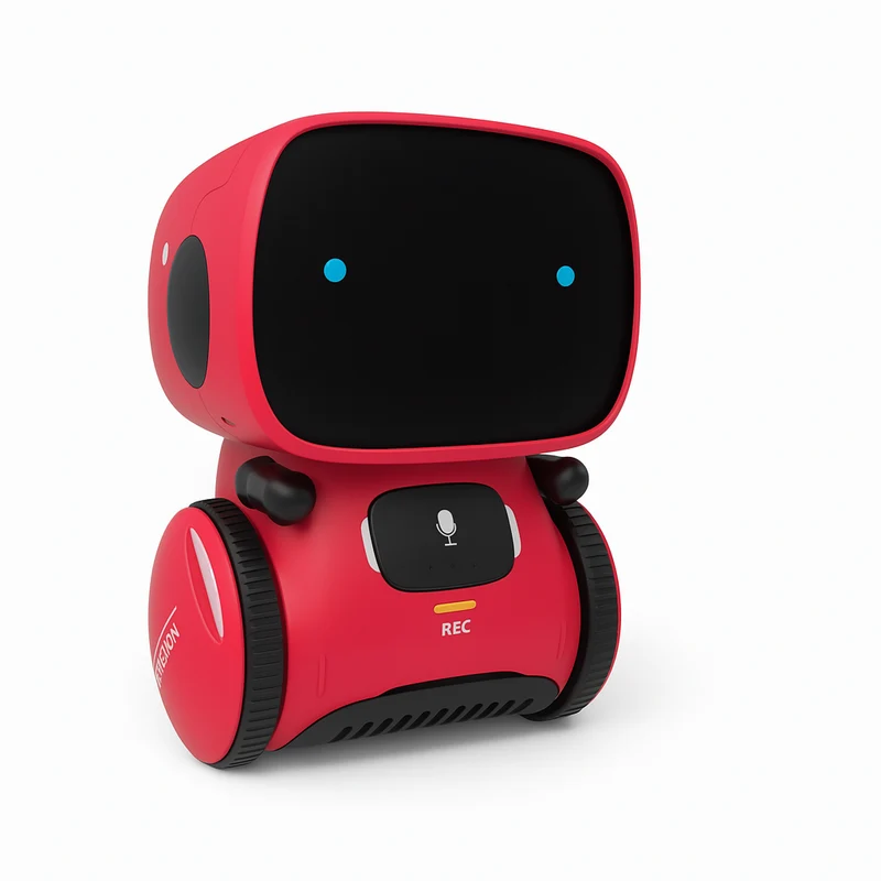 Interaktiver sprechender Roboter für Kinder | Intelligentes Lernspielzeug mit Stimme, Liedern und Spielen