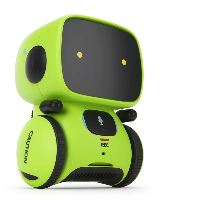 Interaktiver sprechender Roboter für Kinder | Intelligentes Lernspielzeug mit Stimme, Liedern und Spielen