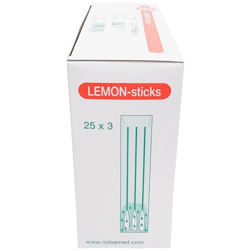 Noba Lemon-Sticks Mundpflegestäbchen