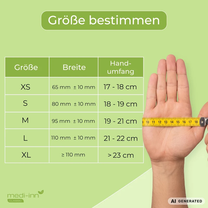 Medi-Inn Nitril Mint Plus Einmalhandschuhe puderfrei