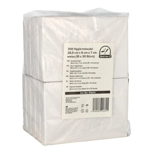 Medi-Inn Hygienebeutel für Damenbinden Set 10 x 30er Pack