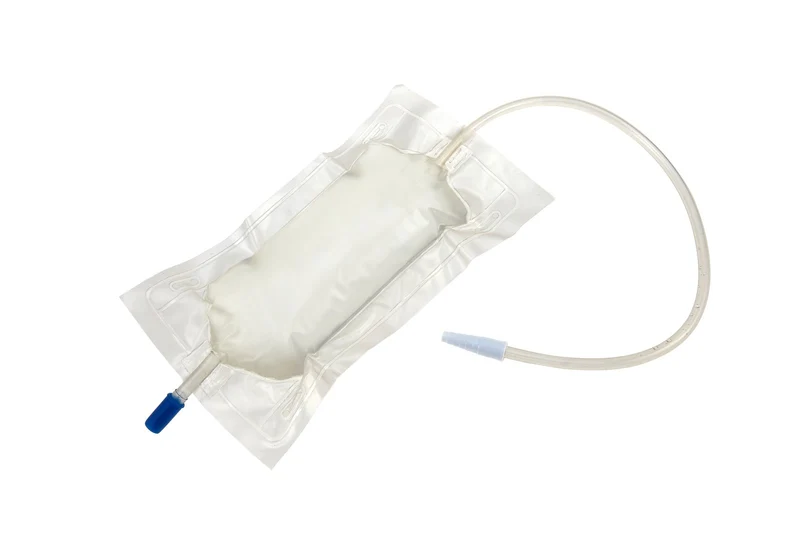 Romed Urinbeutel 500 ml mit Ventil und Ablasshahn steril