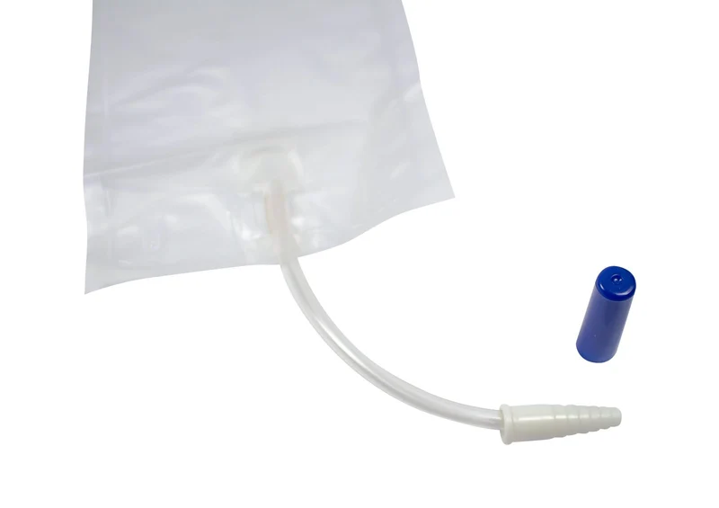 Romed Urinbeutel 750 ml mit Ventil und Ablasshahn steril