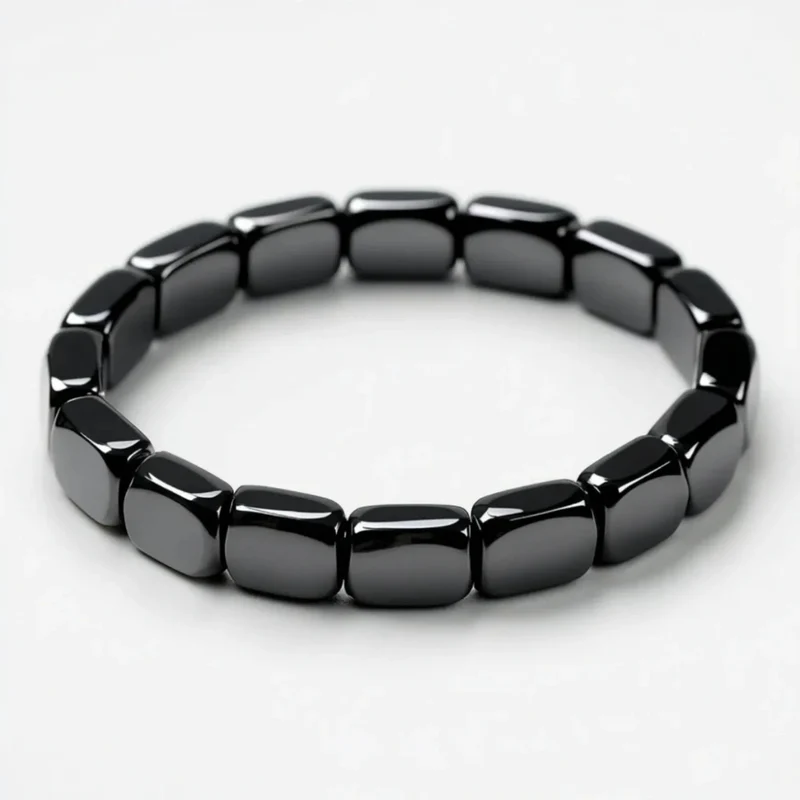 Hämatit-Armband für Herren – Eleganz, Stärke & Stilvolle Energie
