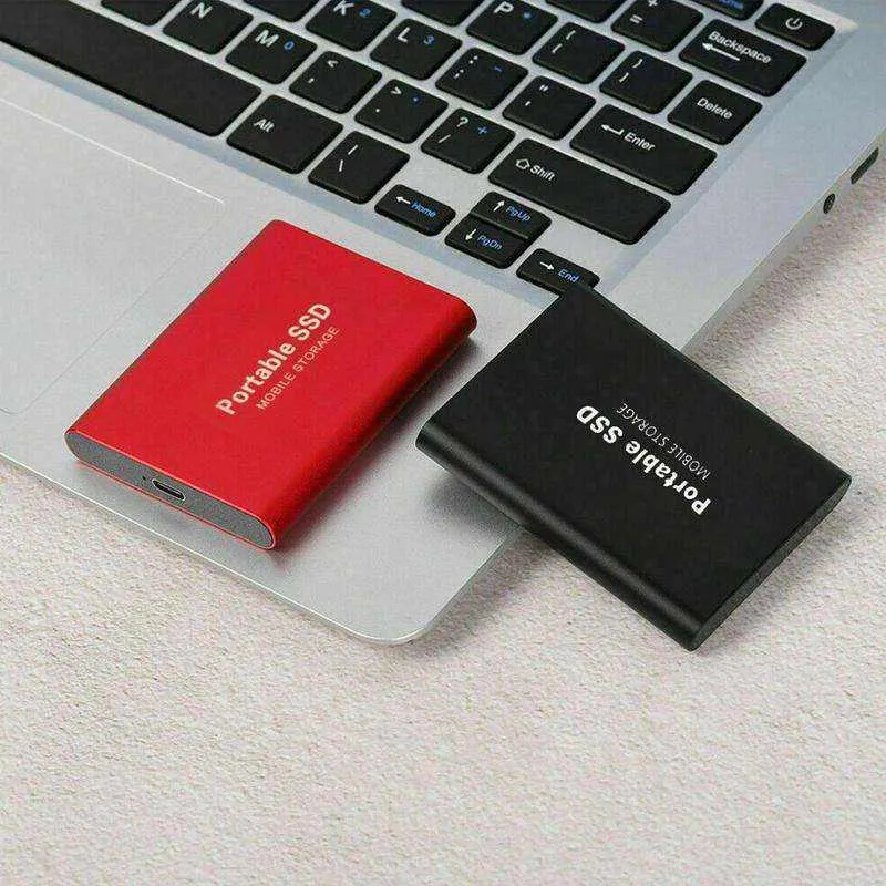SSD Tragbar – Externe SSD Festplatte 128 To Hohe Geschwindigkeit