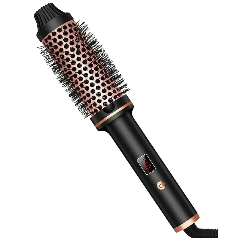 Stylique 3-in-1 Ionen-Haarstyler & Lockenstab | Glätten, Wellen, Volumen | Anti-Verbrandbürste