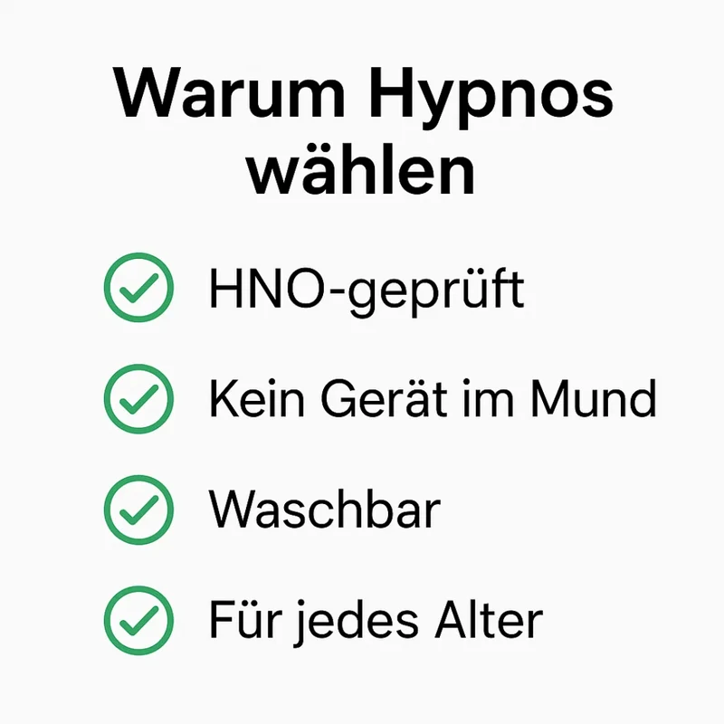 Hypnos | Effektives Anti-Schnarch-Stopp-Gerät Kinnband