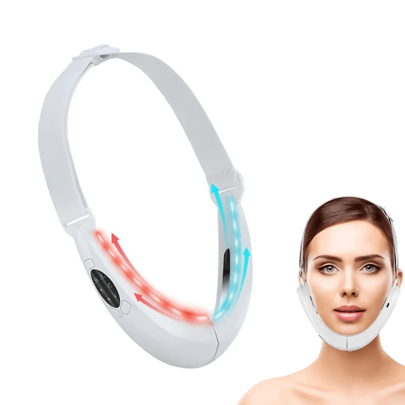 LiftSculpt Duo | Doppelkinn-Massager mit V-Gesichtsformung & Heizmodus