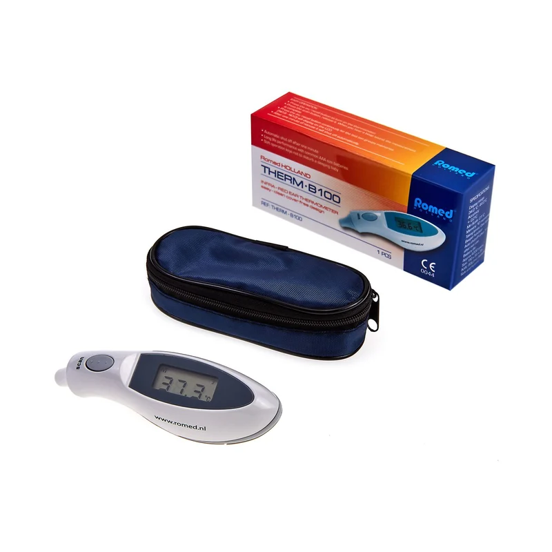Romed Infrarot-Ohrthermometer Fieberthermometer digital