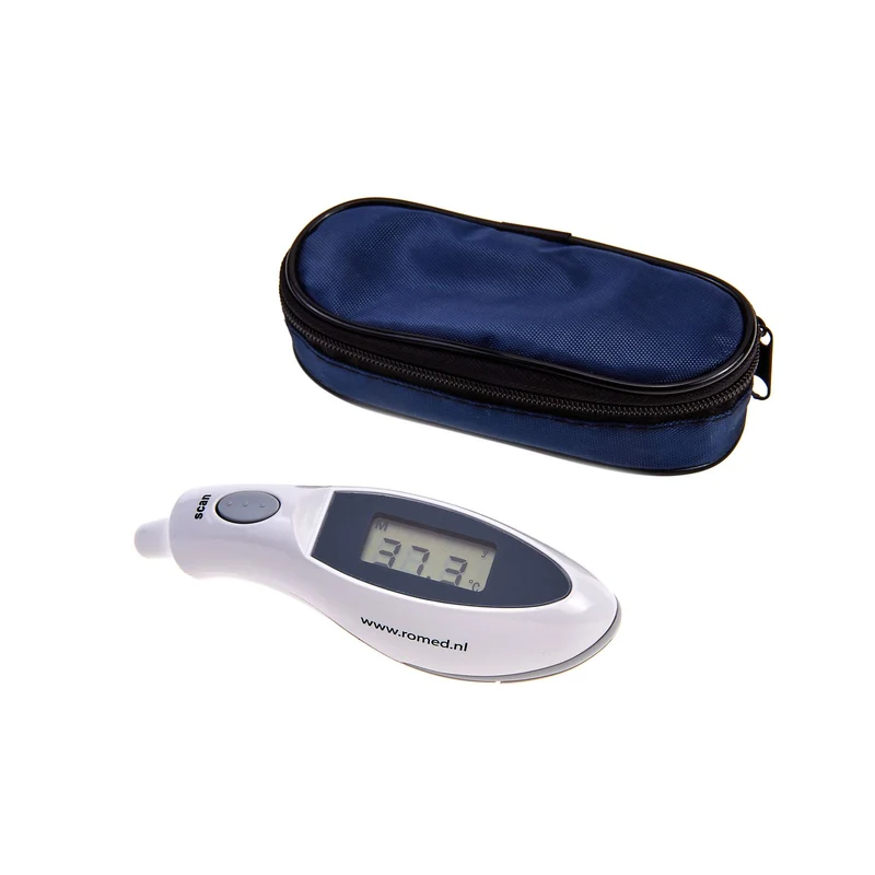 Romed Infrarot-Ohrthermometer Fieberthermometer digital