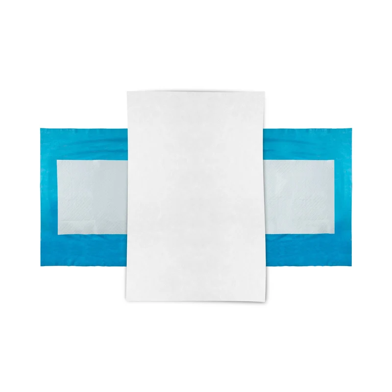 Medi-Inn OP-Tischabdeckungen blau mit Tragetuch 100 x 225 cm