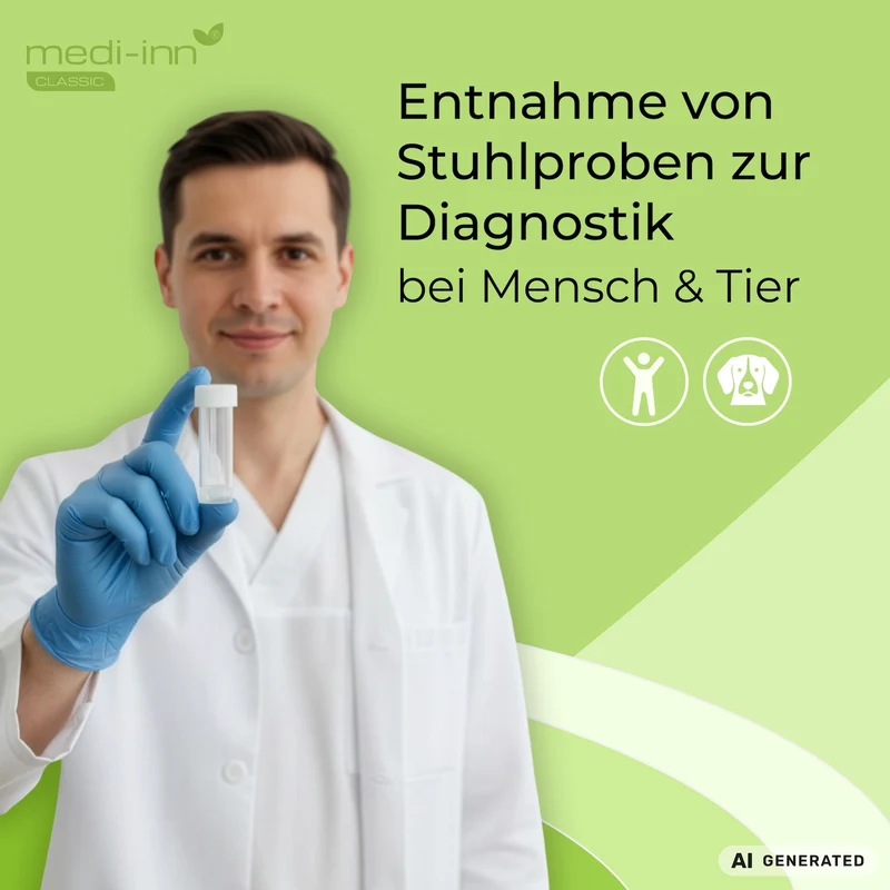Medi-Inn Stuhlröhrchen transparent