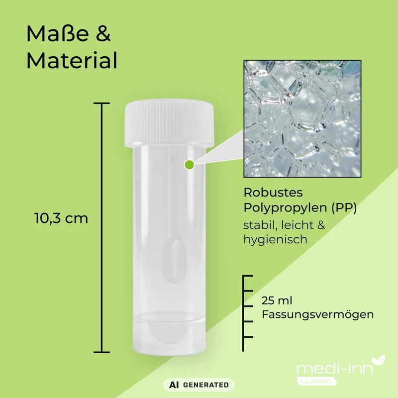Medi-Inn Stuhlröhrchen transparent