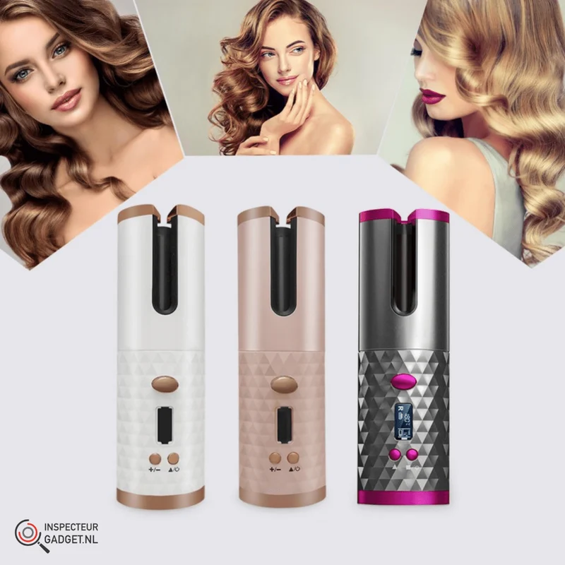 Kabelloser Lockenstyler – Wireless Curl Styler für unterwegs & schonendes Styling