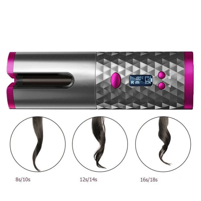 Kabelloser Lockenstyler – Wireless Curl Styler für unterwegs & schonendes Styling