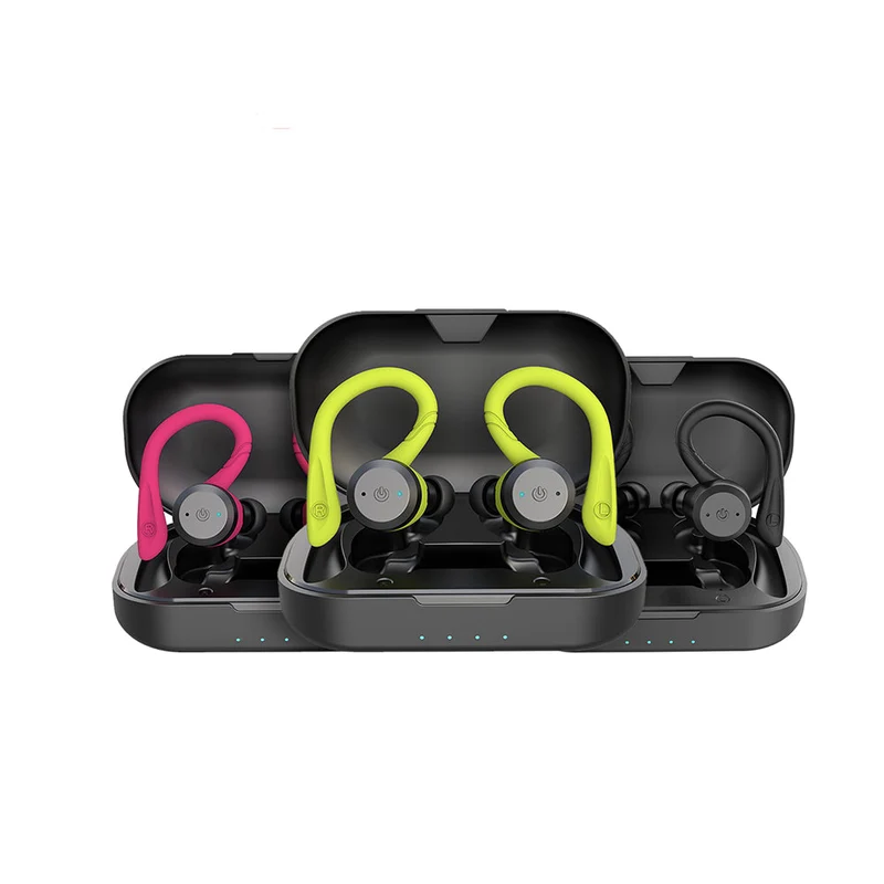 Vega Wasserdichte Drahtlose Sportkopfhörer – 20 Stunden Spielzeit | Bluetooth 5.0, IPX7 für Schwimmen & Fitness