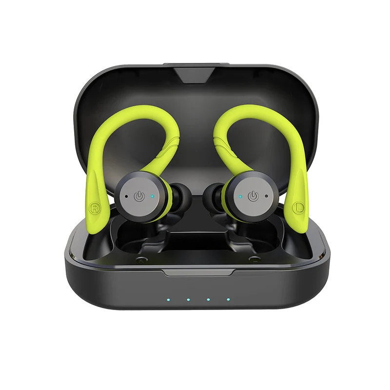 Vega Wasserdichte Drahtlose Sportkopfhörer – 20 Stunden Spielzeit | Bluetooth 5.0, IPX7 für Schwimmen & Fitness