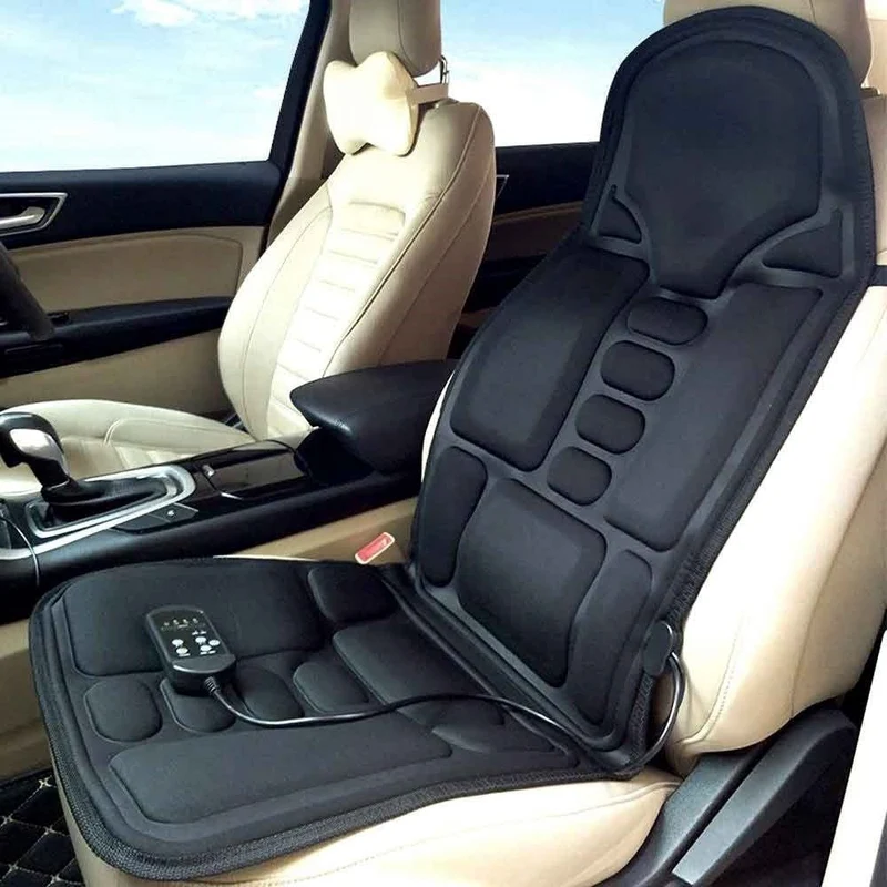 8-Modus Heizbare Massagestuhlauflage für Rücken, Nacken & Vollständige Körperentspannung – Perfekt für Auto & Zuhause