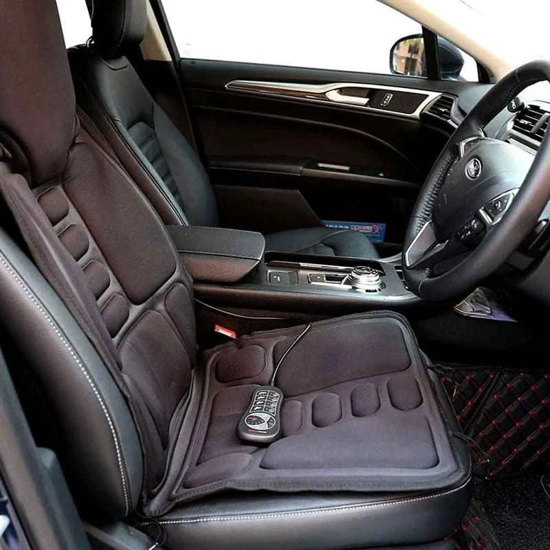 8-Modus Heizbare Massagestuhlauflage für Rücken, Nacken & Vollständige Körperentspannung – Perfekt für Auto & Zuhause