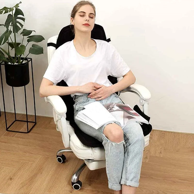 8-Modus Heizbare Massagestuhlauflage für Rücken, Nacken & Vollständige Körperentspannung – Perfekt für Auto & Zuhause