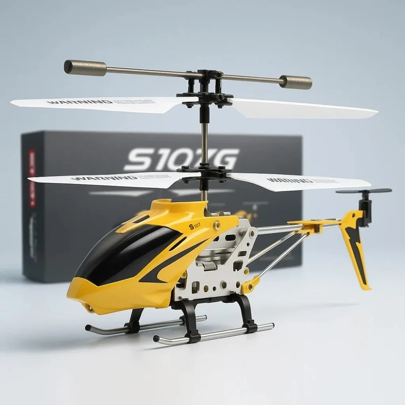 AeroLux Elite RC Hubschrauber | Außergewöhnliche Haltbarkeit und Präzision mit fortschrittlicher Gyro-Technologie in einem mutigen scharlachroten Finish