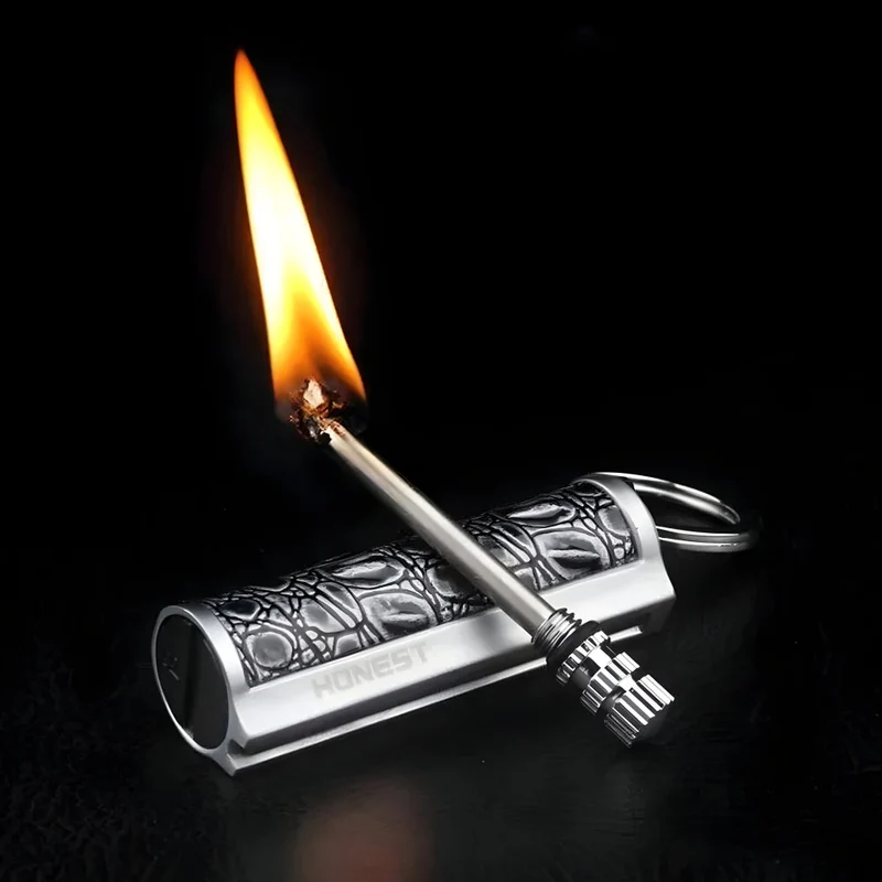 Survival Wasserdichte Feuerstarter Schlüsselanhänger