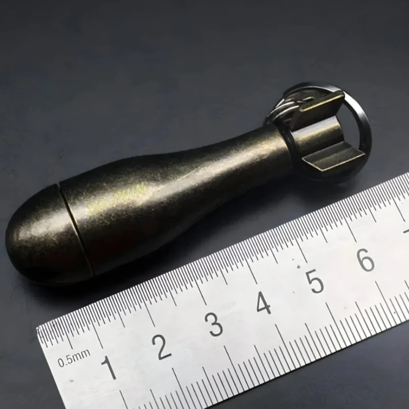 Survival Wasserdichte Feuerstarter Schlüsselanhänger