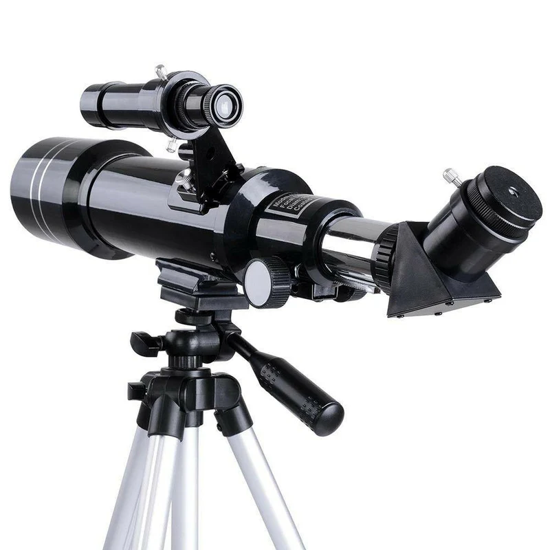 400/70mm Astronomisches Teleskop | Hochpräziser Refraktor mit stabilem Stativ und Okularset