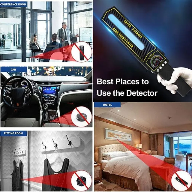 TrackGuard Detector | Fortgeschrittenes GPS-Tracker-Erkennungsgerät für versteckte Tracker & Abhörgeräte